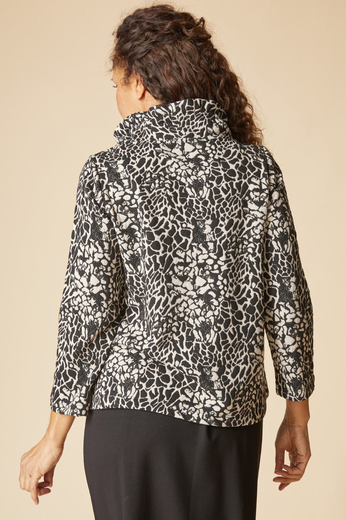 Habitat Clothing Spot On Cowl Pullover