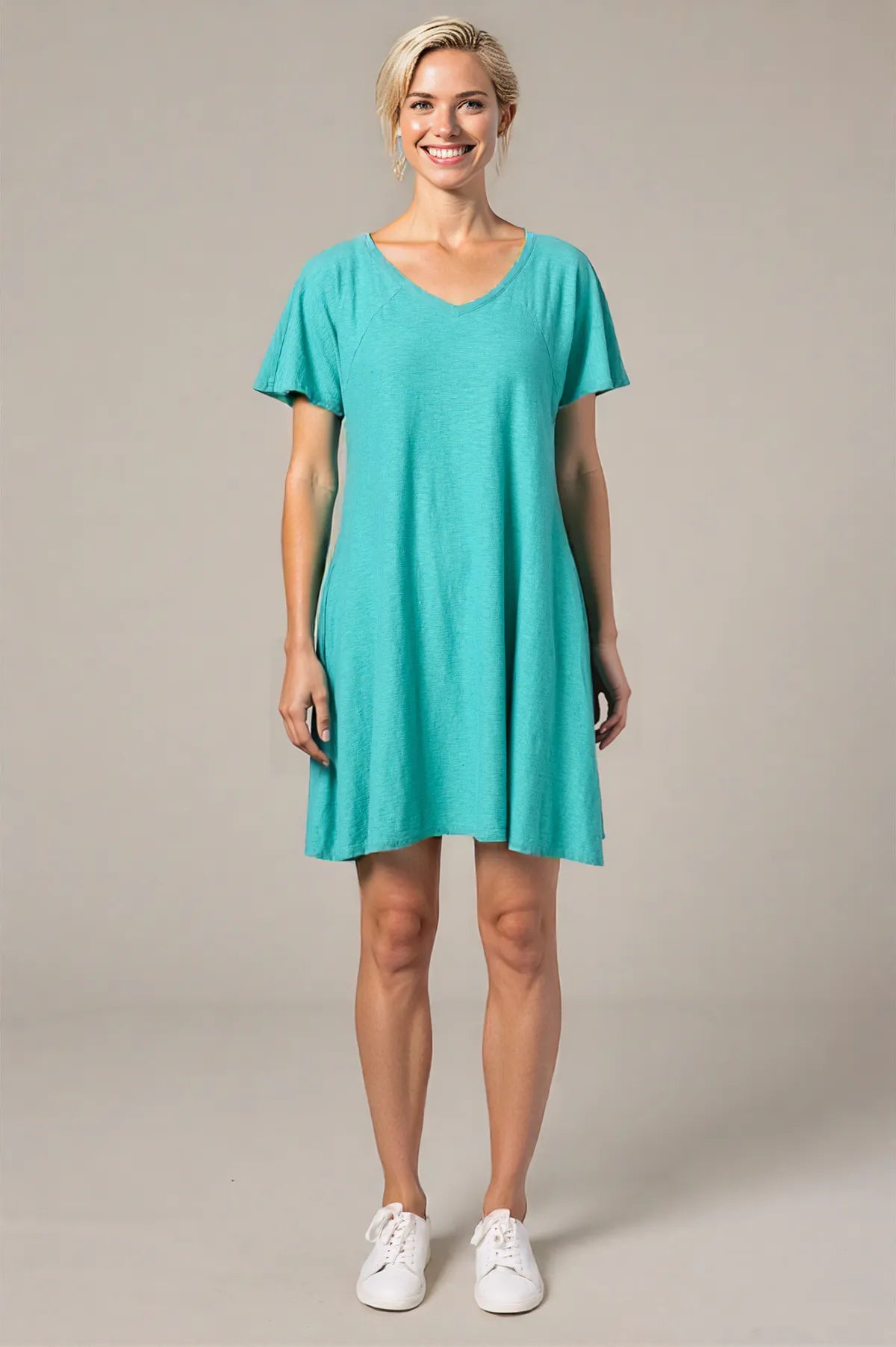 cut loose swing dress