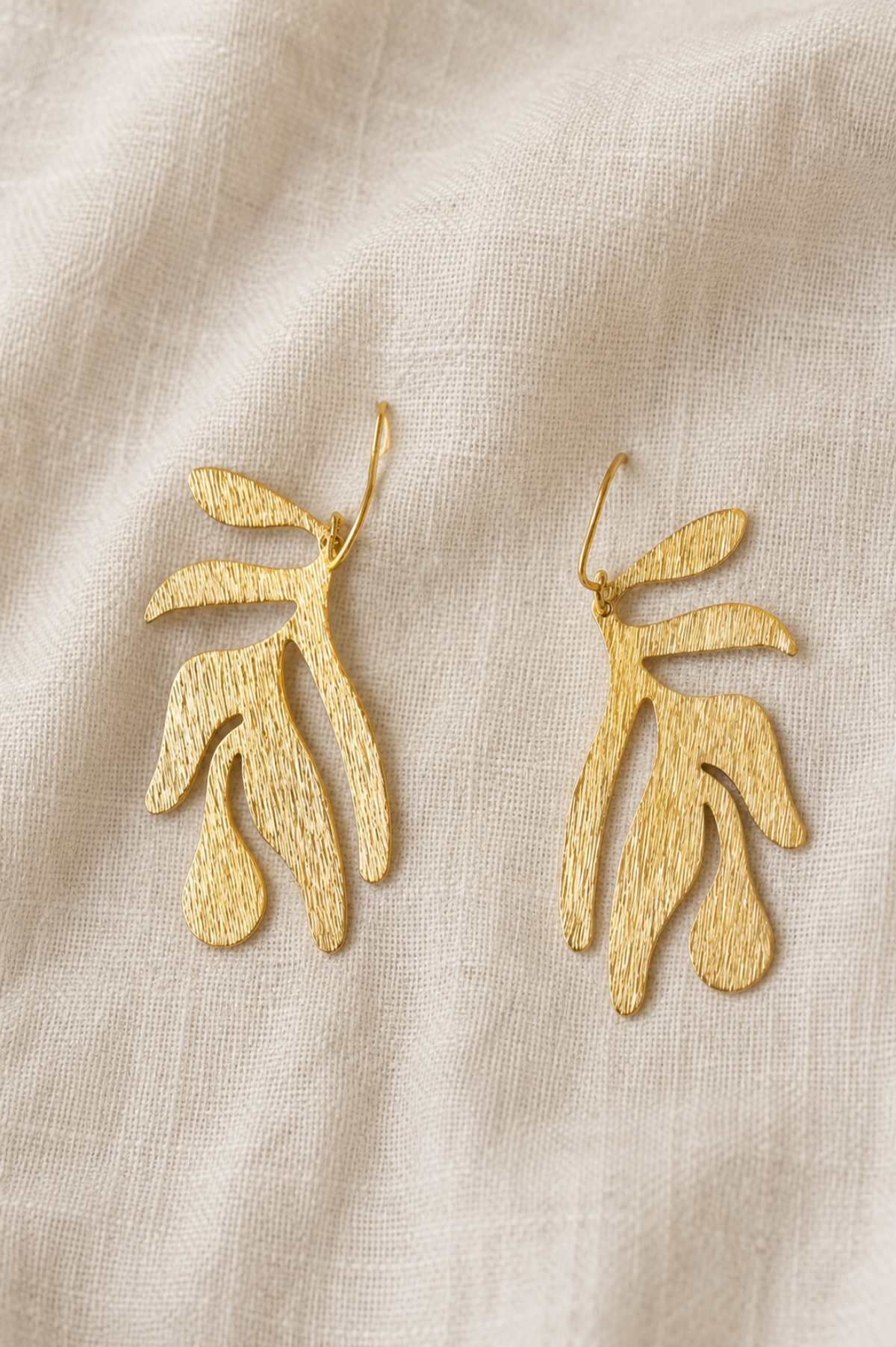 autum leaf earrings