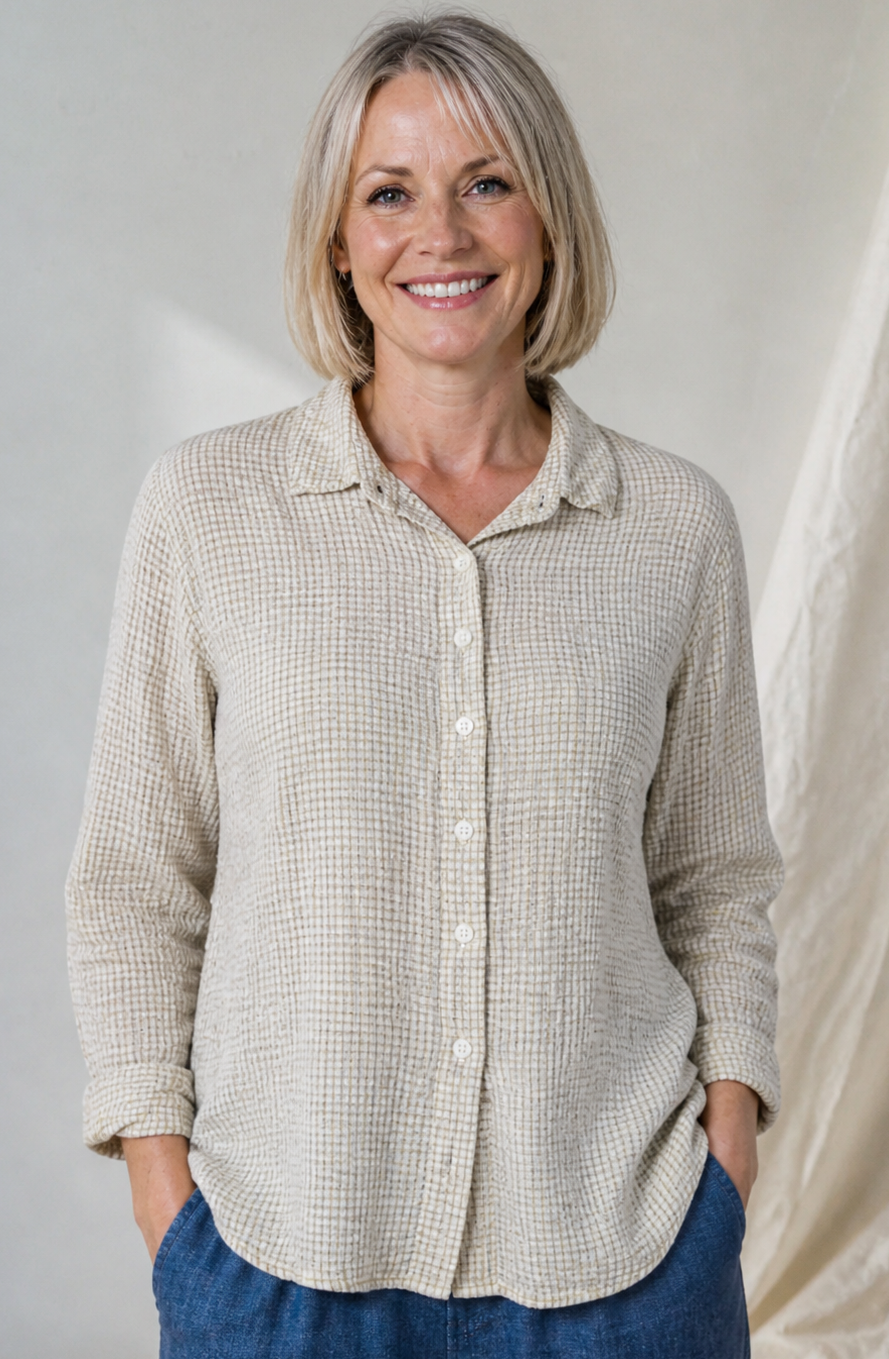 cut loose crinkle top for spring and summer