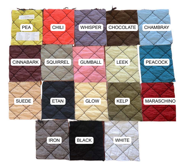 cut loose fall colors quilted parachute