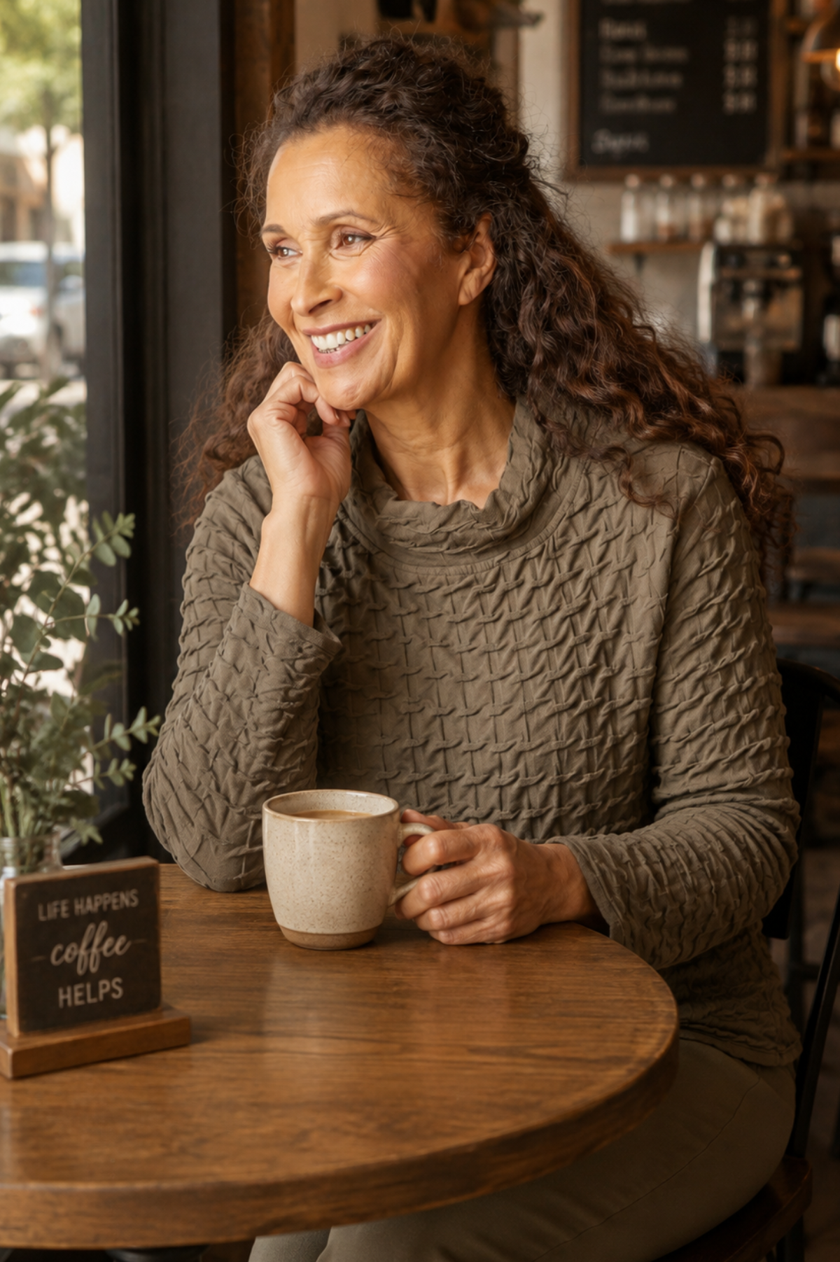 habitat fall top pucker 