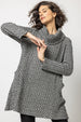 Komil Clothing Cowl Ashton Weave Tunic