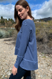 Color Me Cotton Navy Stripe Tunic