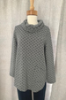 Habitat Clothing Basket Weave Angled Pocket Pullover-Winter White