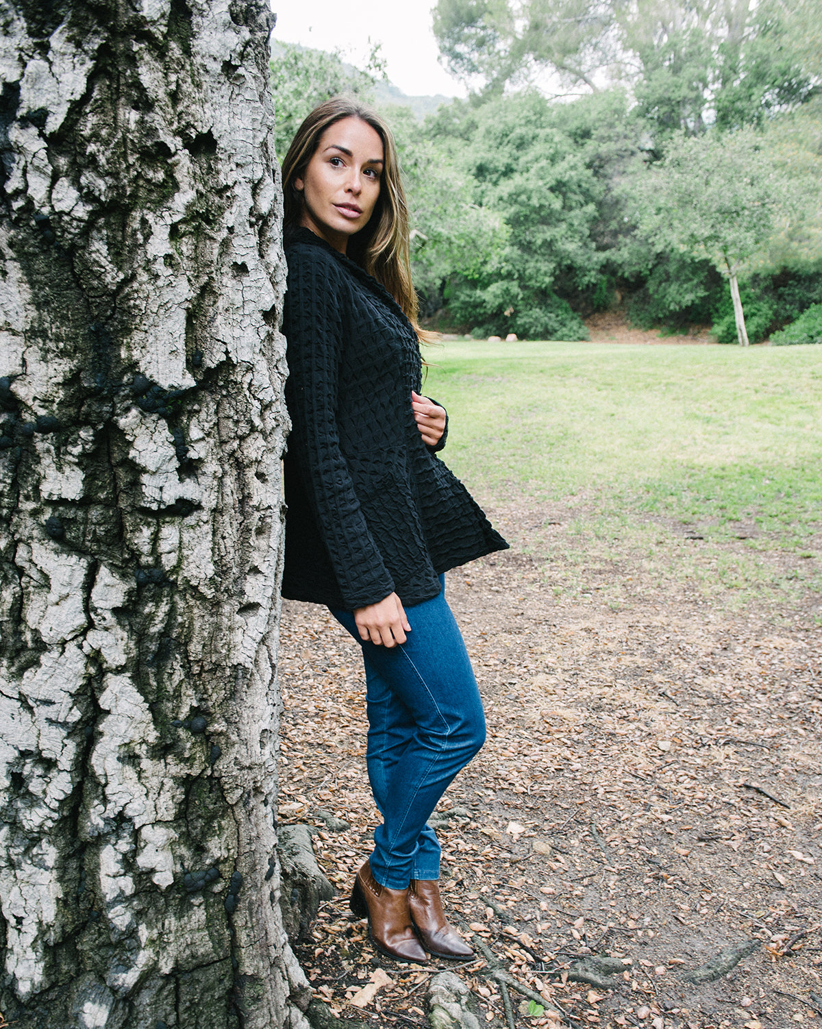 Komil Boston Waffle Jacket - thread to cloth