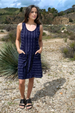 Habitat Clothing Vineyard Stripe Pocket Tank Dress