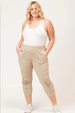 XCVI Wearables Geyser Cropped Pant -Sand