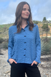 Habitat Clothing Pucker Weave Flounce Collar Jacket