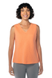 Cut Loose Solid Linen V-Neck Bias Tank Top Spring 2023- Special Order