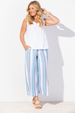 Escape by Habitat Cotton Awning Stripe Cabana Stripe Pant