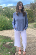 Cut Loose Textured Sweater Knit One size Pullover Spring 2023- Special Order