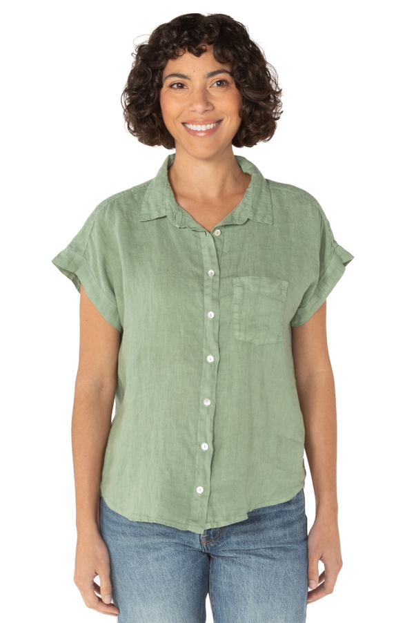 Cut Loose Hanky Linen Short Sleeve Shirt Summer 2023- Special Order