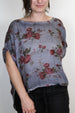 Viscose Vintage Floral Top