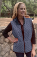 Cut Loose Quilted Zip Front Vest